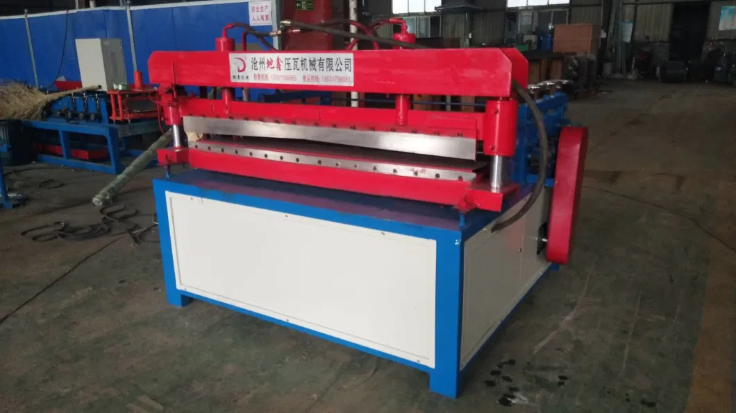 Metal Sheet Flattening Slitting Cutting Machine with Electric Decoiler