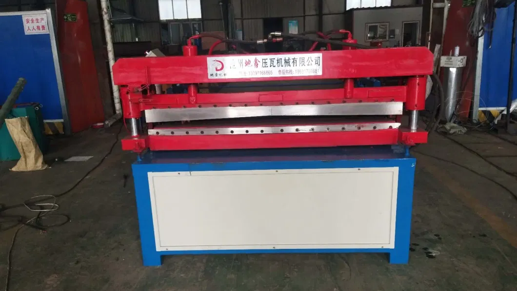 Metal Sheet Flattening Slitting Cutting Machine with Electric Decoiler