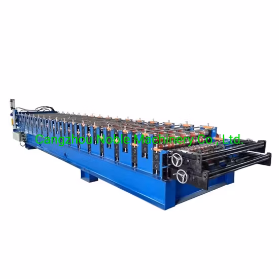 Bobinas de aluminio color PPGI Aluzinc y bobinas galvanizadas Capa de doble cubierta de metal Dos perfiles Ibr Máquinas formadoras de rollos de láminas de techo de hierro corrugado trapezoidal